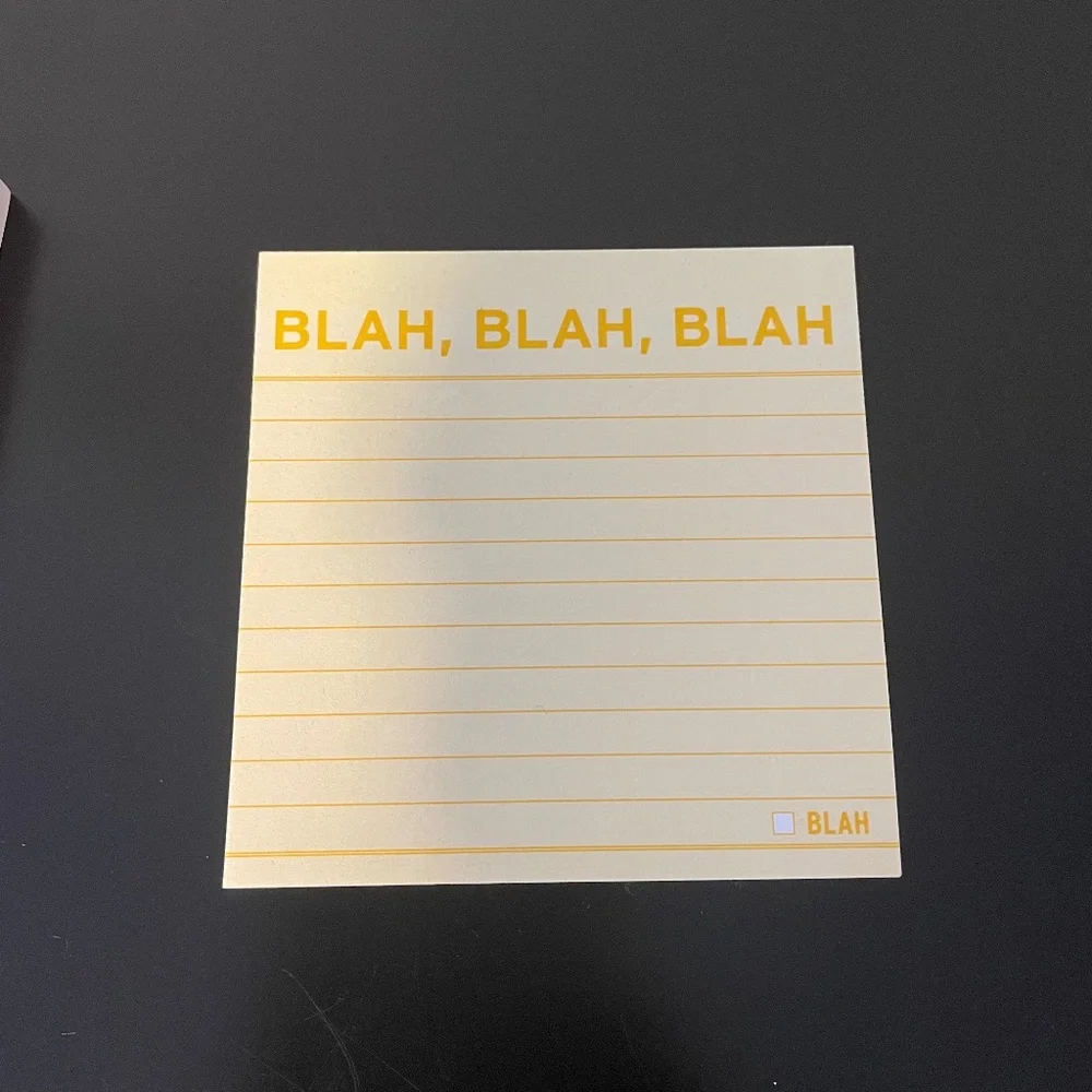 3 for $12: Knock Knock funny post-it notes